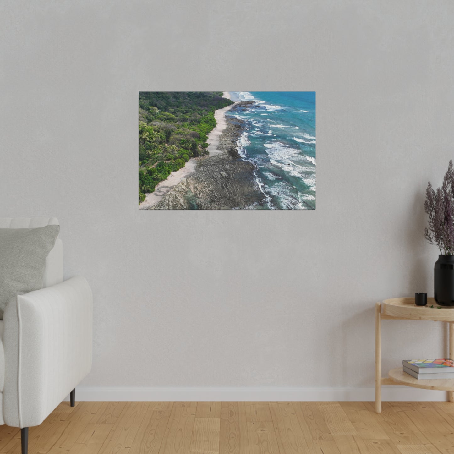 "Tropical Dreams: A Visual Journey to Santa Teresa Beach and Malpais Beach, Costa Rica"- Canvas