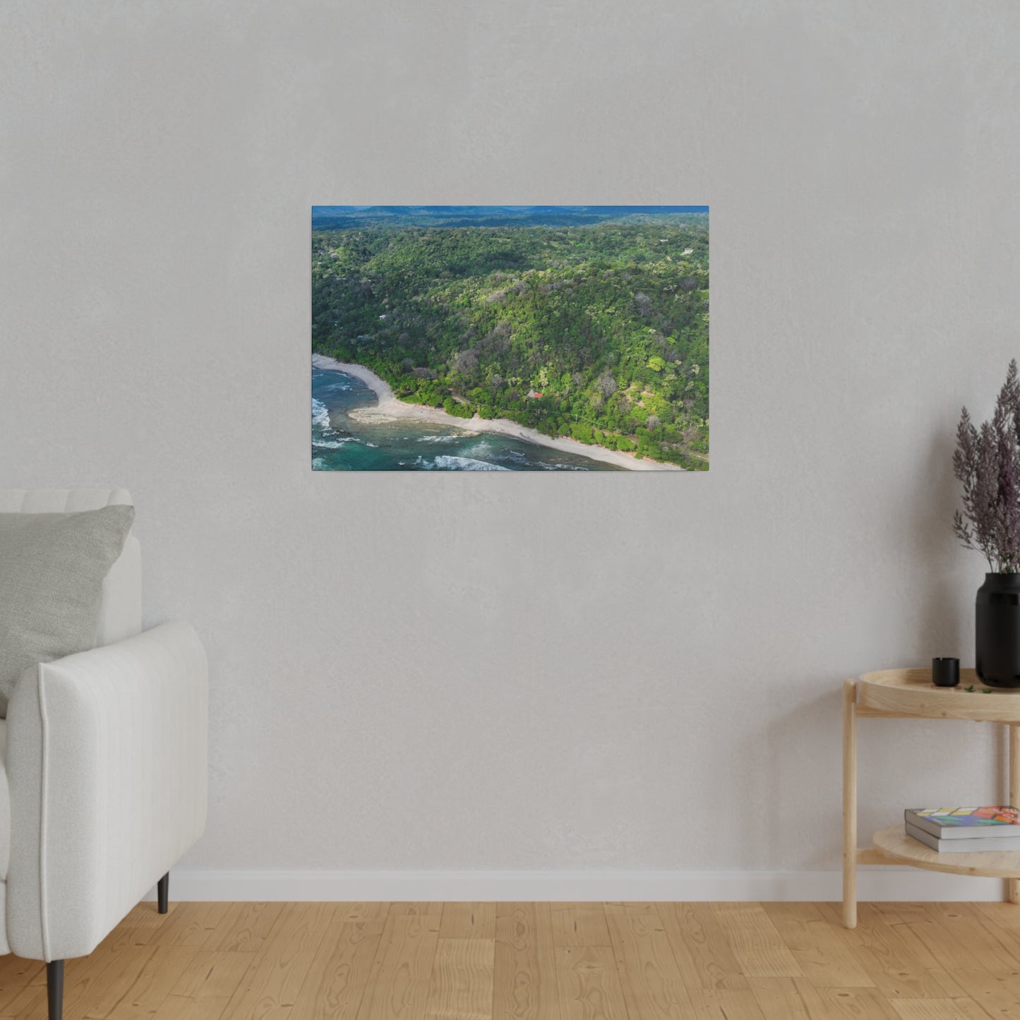 "Emerald Eden: A Lush Glimpse into the Tropical Majesty of Costa Rica"- Canvas