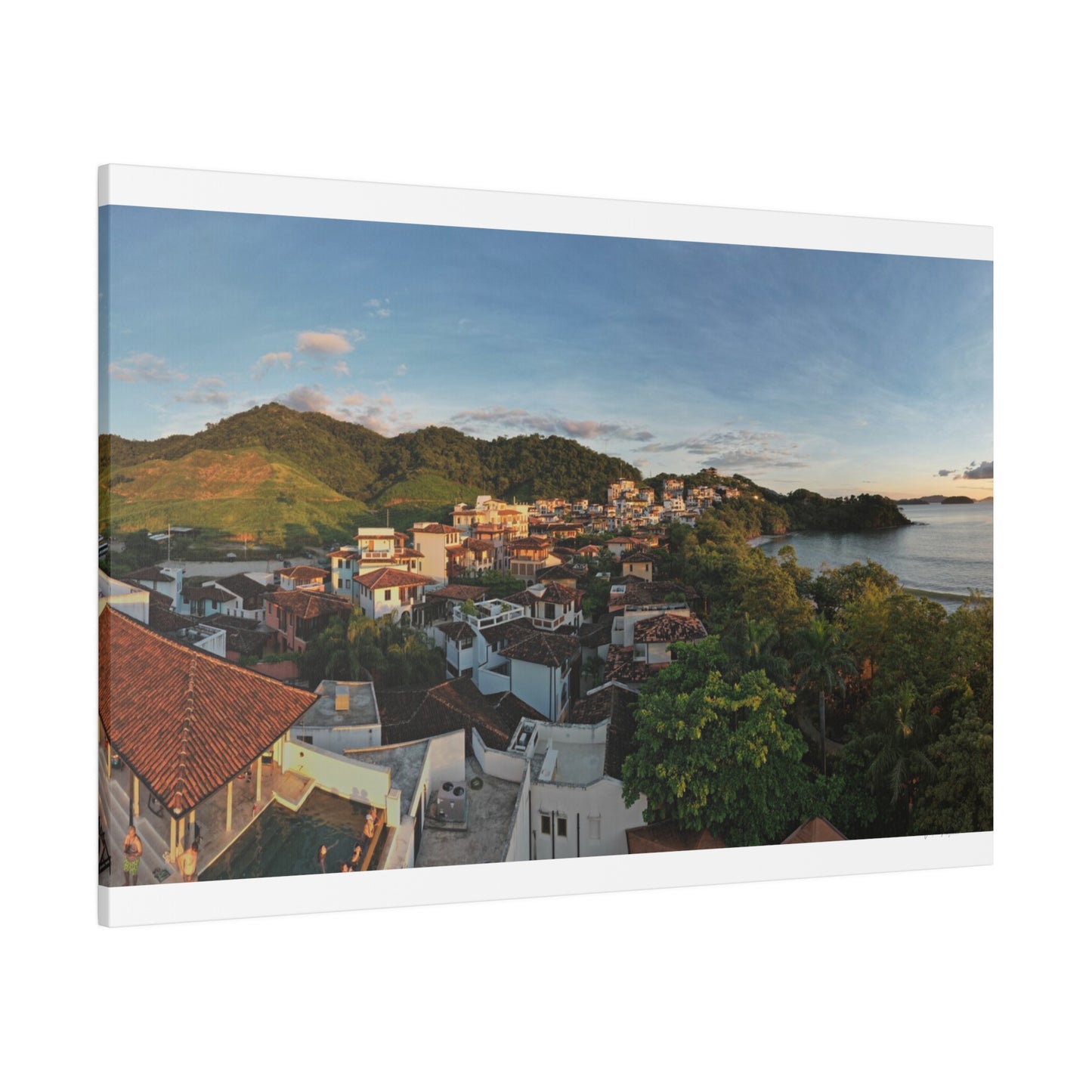 "Sun Kissed Shores: Embrace the Tropical Vibrancy of Las Catalinas, Guanacaste"- Canvas