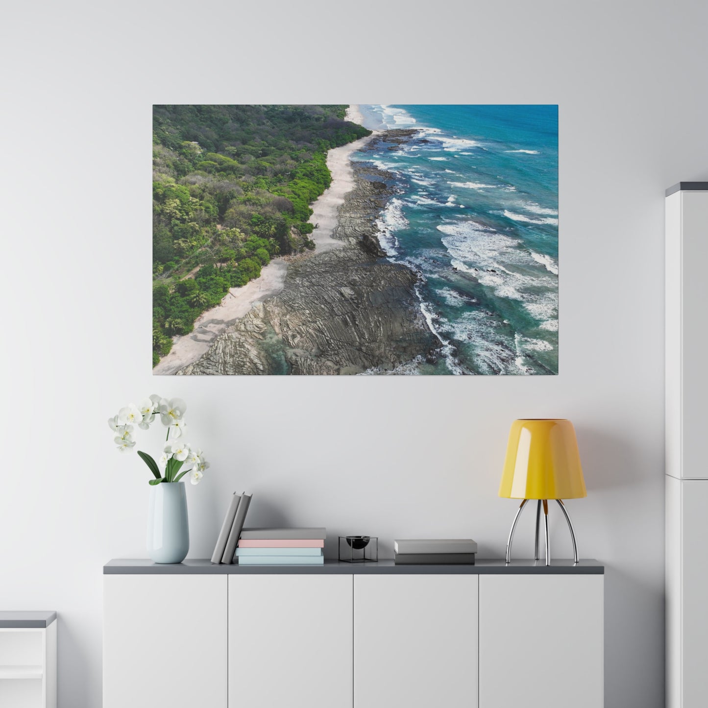 "Tropical Dreams: A Visual Journey to Santa Teresa Beach and Malpais Beach, Costa Rica"- Canvas