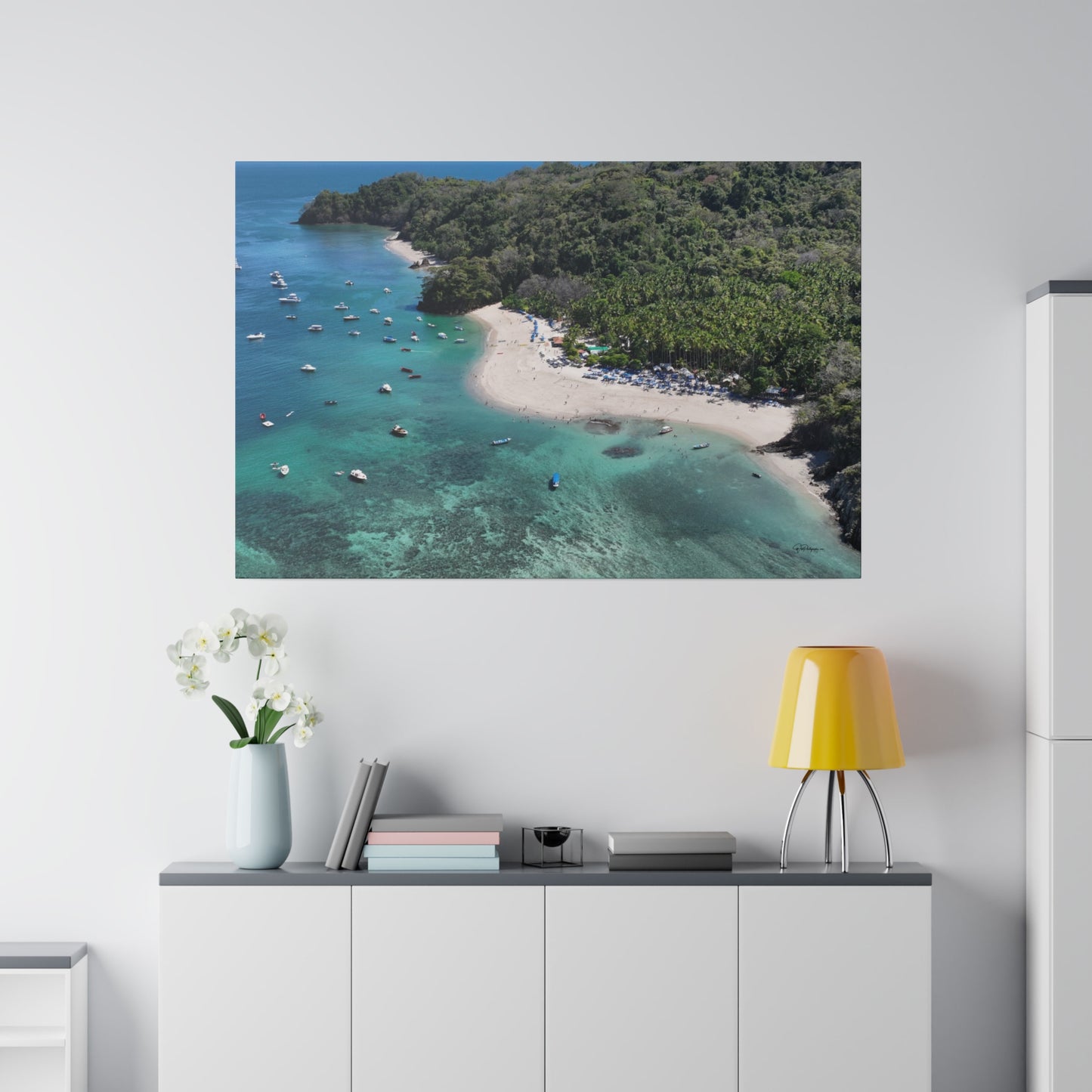 "Exotic Escape: The Serene Wonders of Isla Tortuga, Costa Rica"- Canvas