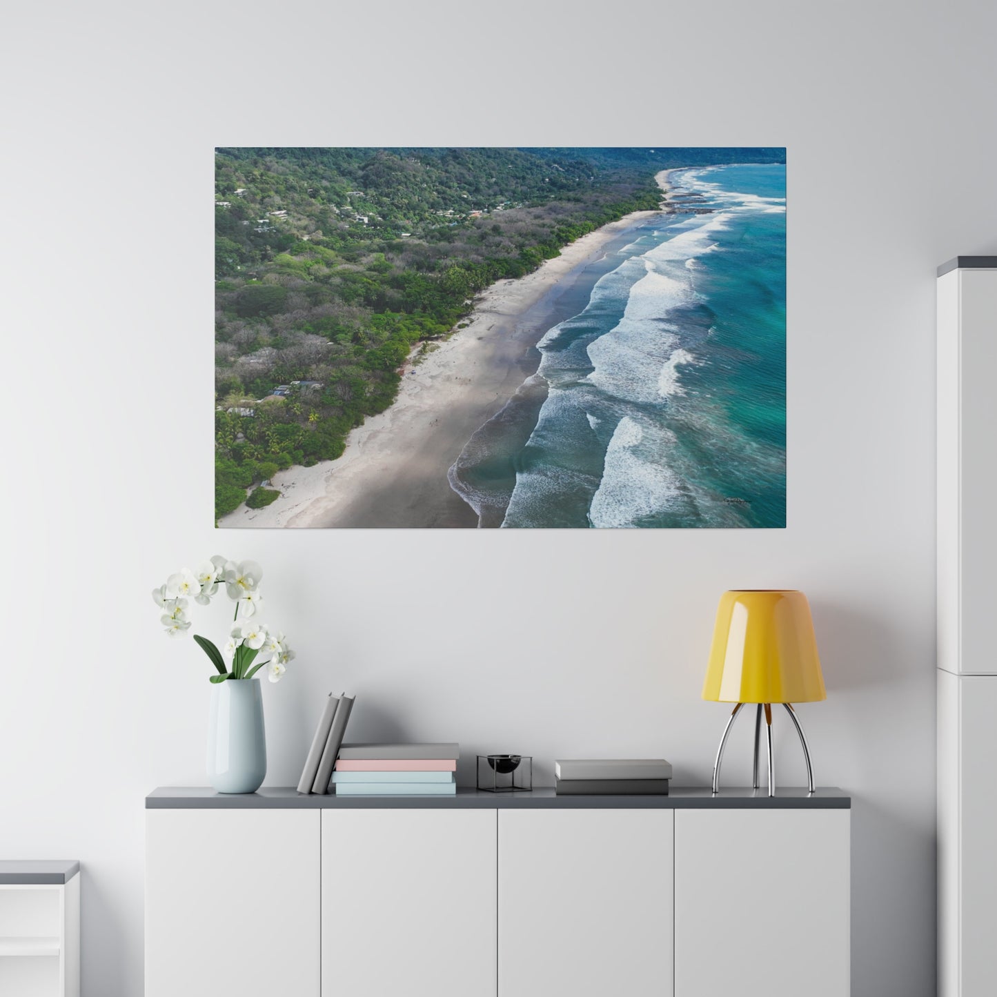 "Eden's Echo: A Tropical Serenade from Costa Rica"- Canvas