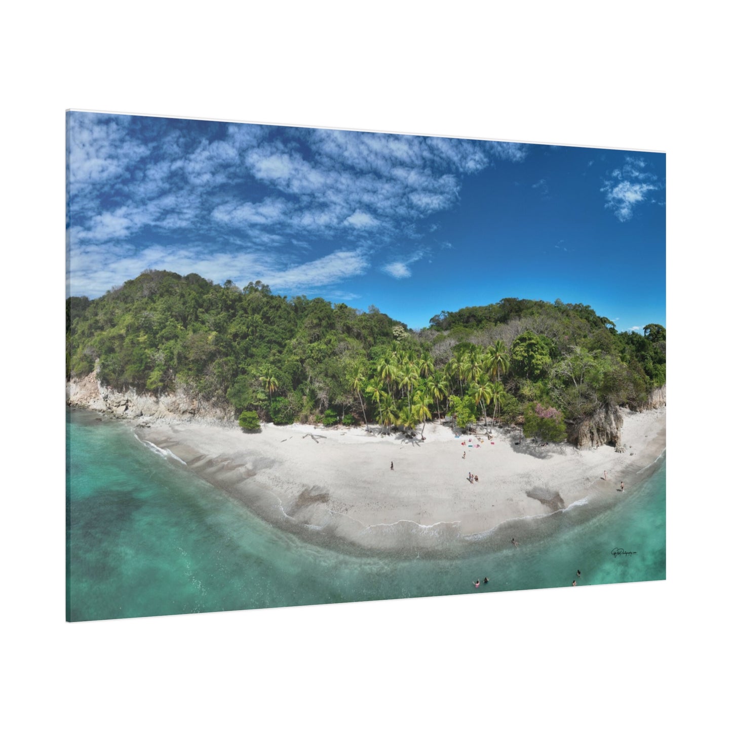 "Radiant Retreat: Playa Quesera, Costa Rica - A Tropical Paradise Unveiled"- Canvas