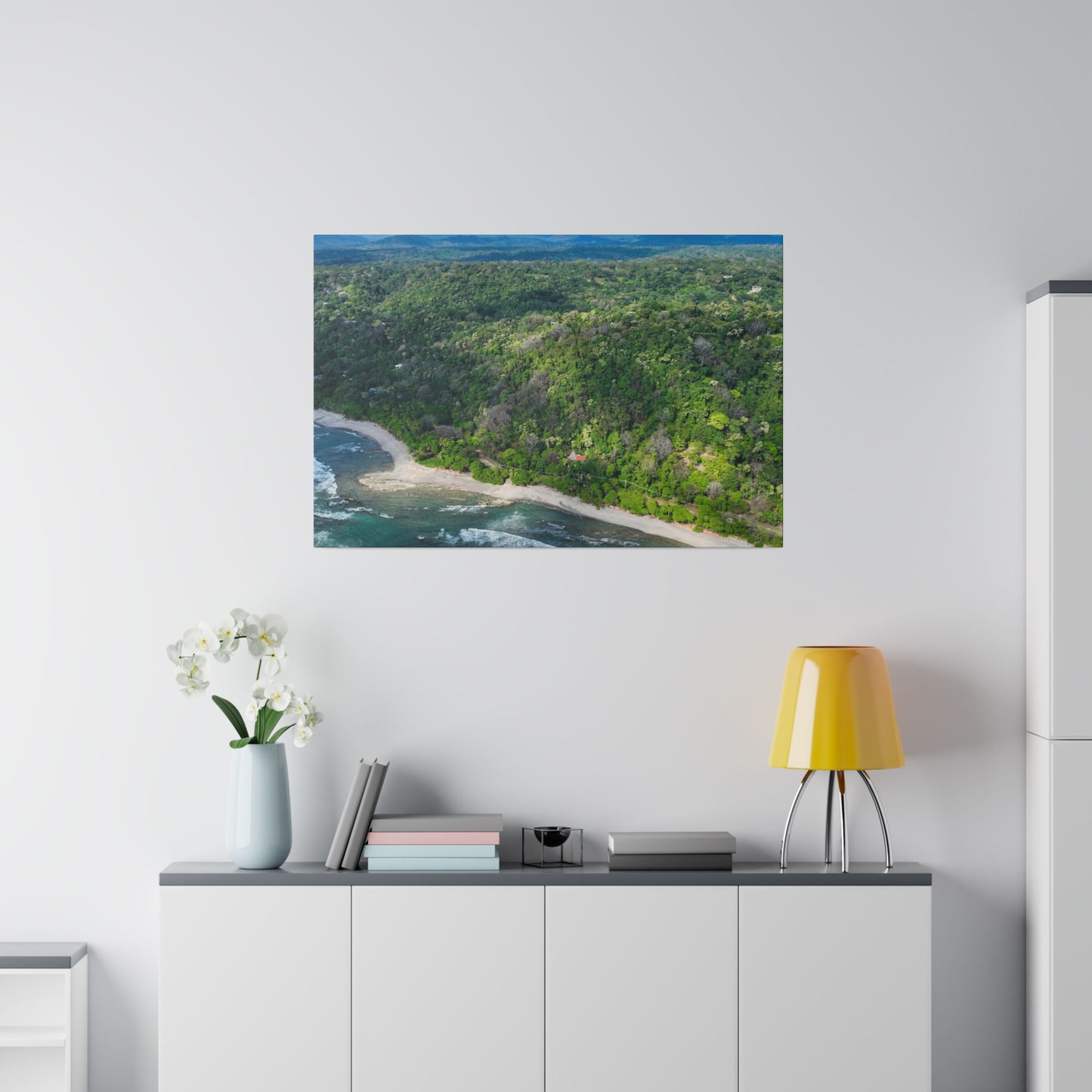 "Emerald Eden: A Lush Glimpse into the Tropical Majesty of Costa Rica"- Canvas