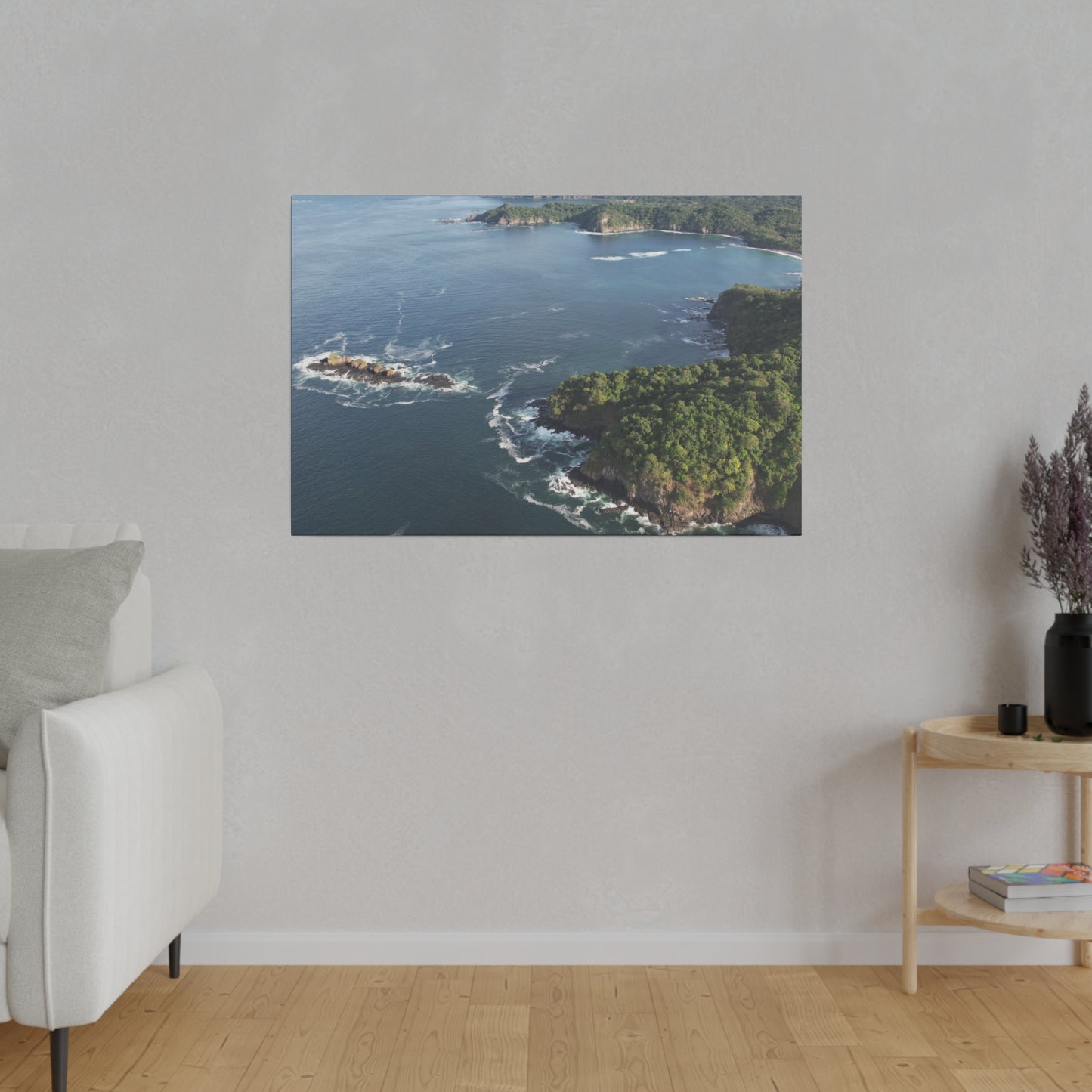 "Tropical Bliss: An Enchanting Glimpse of Las Catalinas, Guanacaste"- Canvas