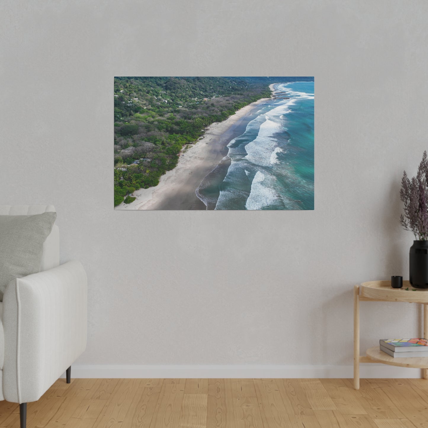 "Eden's Echo: A Tropical Serenade from Costa Rica"- Canvas
