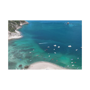 "Tropical Serenity: Escape to Isla Tortuga, Costa Rica"- Canvas