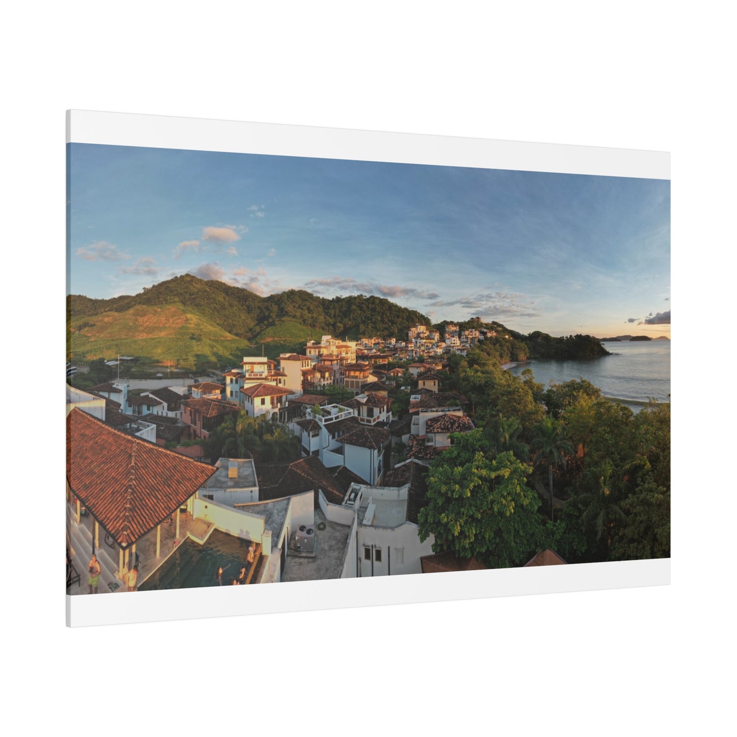"Sun Kissed Shores: Embrace the Tropical Vibrancy of Las Catalinas, Guanacaste"- Canvas
