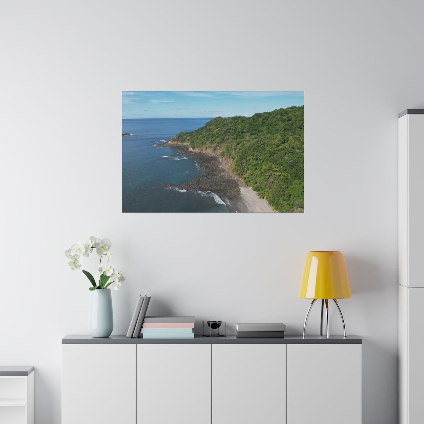 "Tropical Bliss: Las Catalinas, Guanacaste - An Oceanfront Paradise"- Canvas