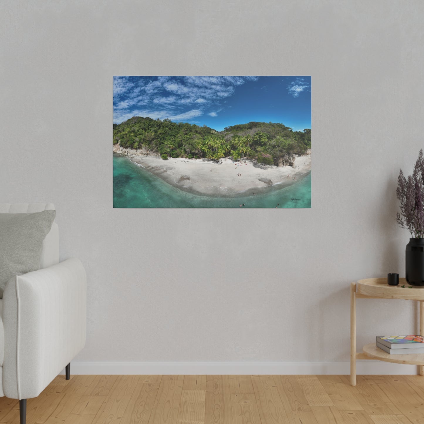 "Radiant Retreat: Playa Quesera, Costa Rica - A Tropical Paradise Unveiled"- Canvas