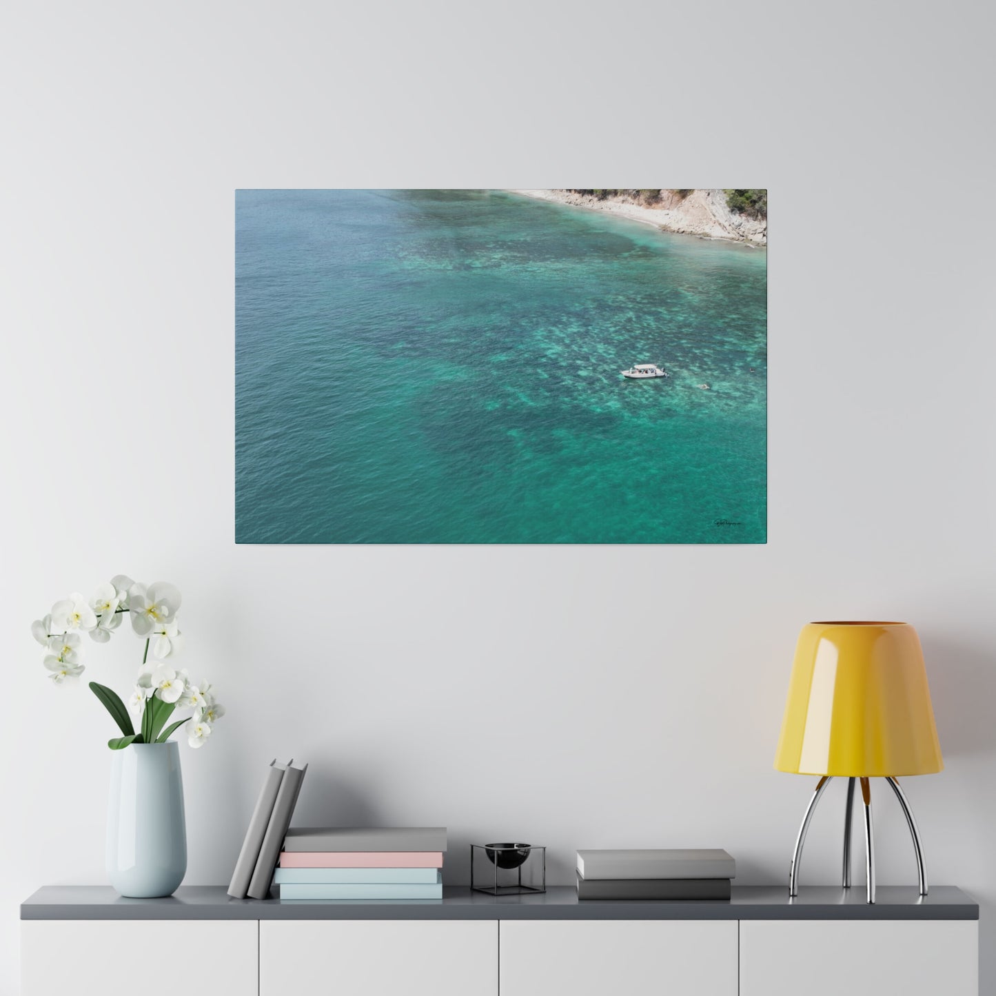 "Sun-Kissed Splendor: Playa Quesera, Costa Rica - Escape to Tropical Paradise"- Canvas