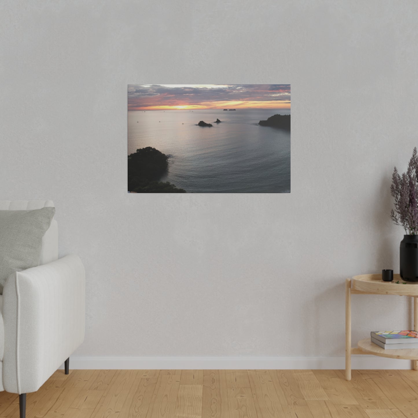 "Tropical Bliss: The Allure of Las Catalinas, Guanacaste"- Canvas