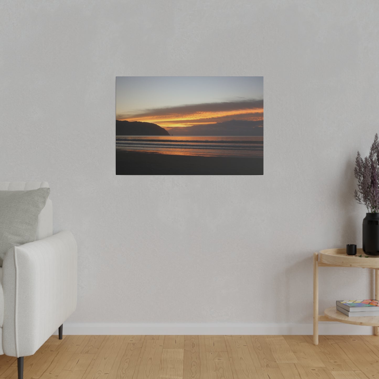 "Paradise Twilight: Costa Rica Sunset Serenade"- Canvas