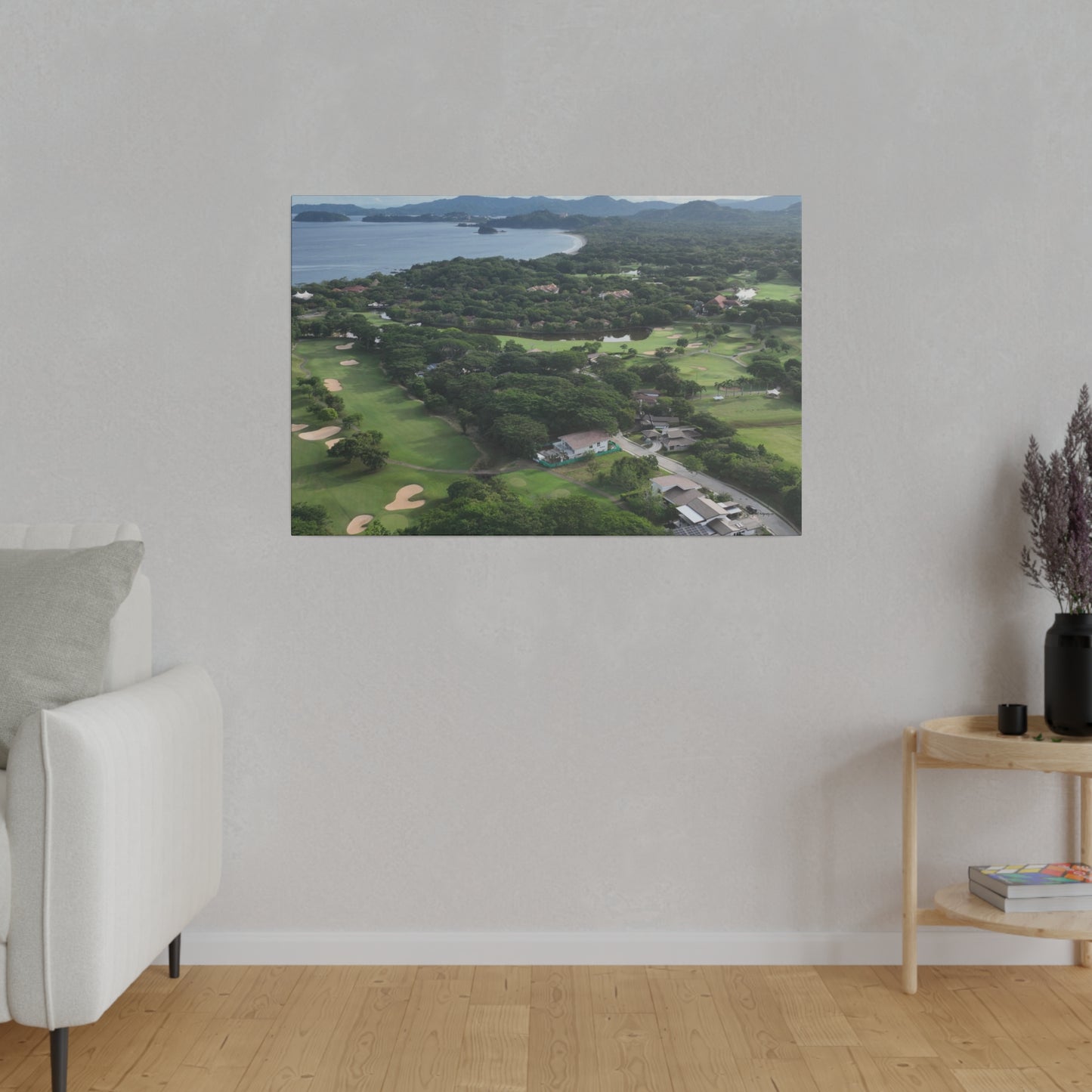 "Tropical Symphony: A Majestic Ode to Costa Rica's Verdant Paradise"- Canvas