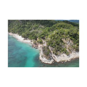 "Paradise Unleashed: Tranquil Tides at Playa Quesera, Costa Rica"- Canvas