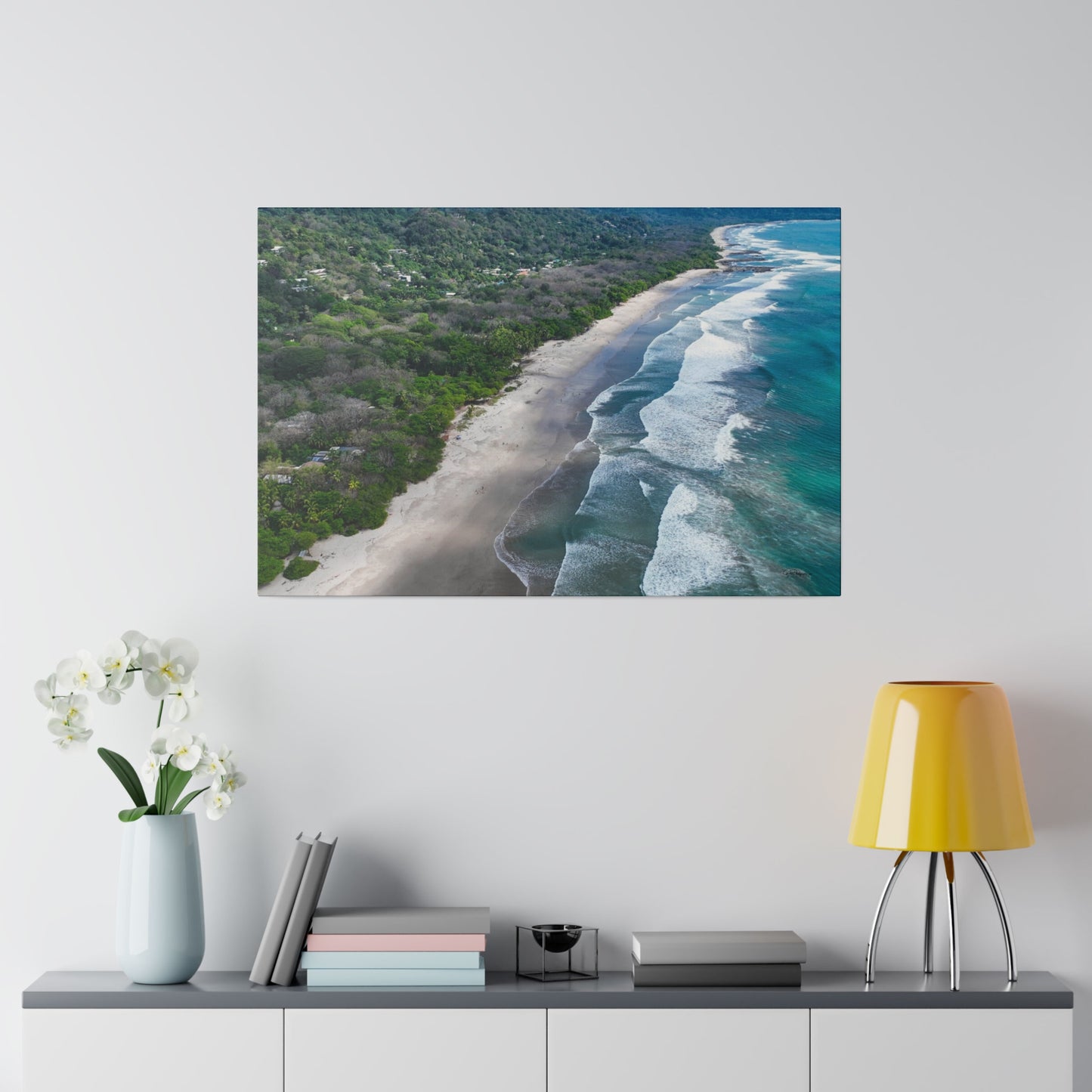"Eden's Echo: A Tropical Serenade from Costa Rica"- Canvas