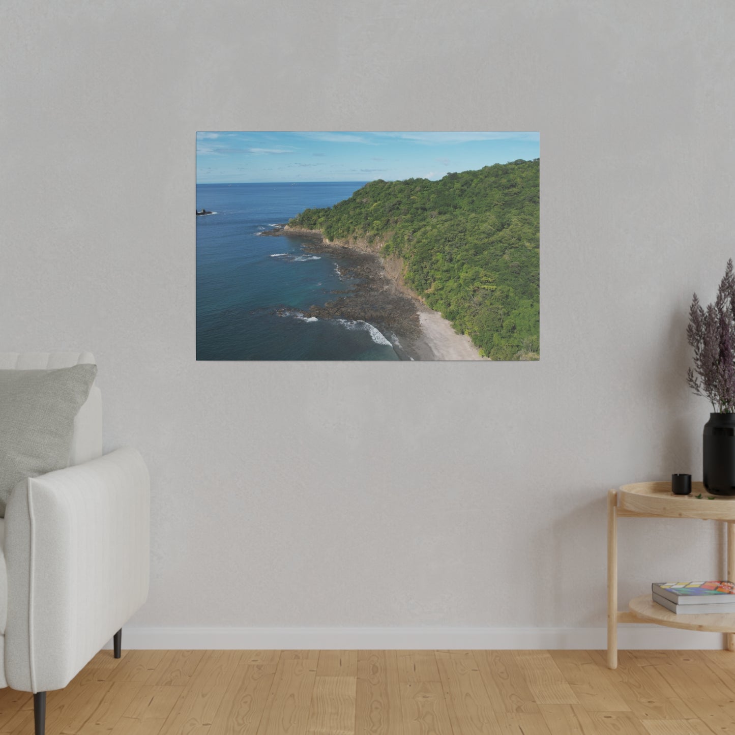 "Tropical Bliss: Las Catalinas, Guanacaste - An Oceanfront Paradise"- Canvas
