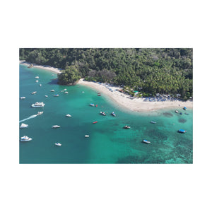 "Paradise Uncovered: The Tropical Wonders of Isla Tortuga, Costa Rica"- Canvas