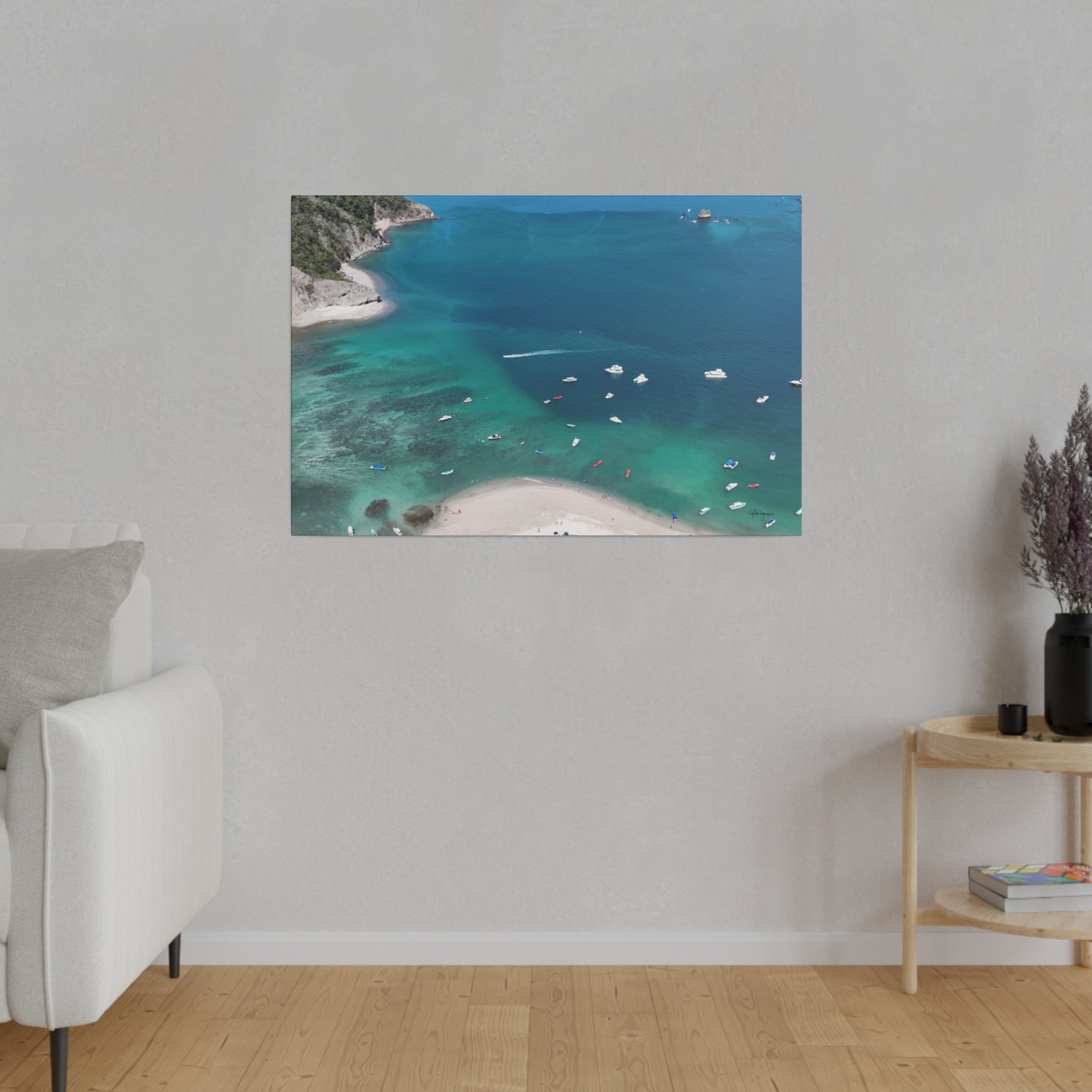 "Tropical Serenity: Escape to Isla Tortuga, Costa Rica"- Canvas