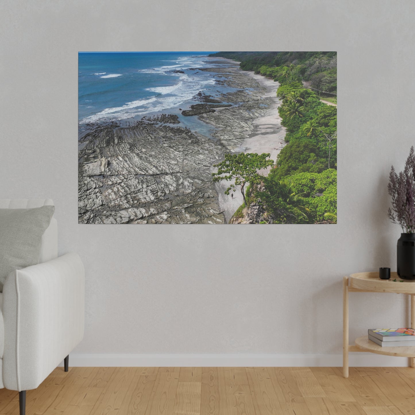 "Essence of Emerald: Capturing Costa Rica's Vibrant Tropical Majesty"- Canvas