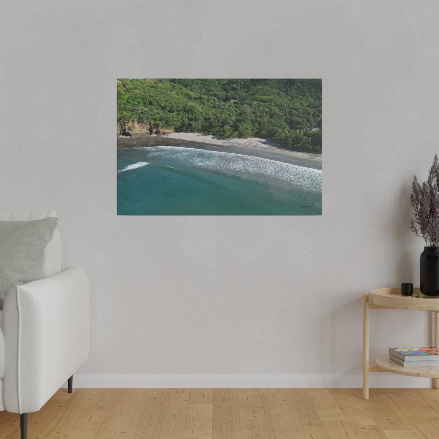 "Tropical Escape: Breathtaking Playa Quesera, Costa Rica - Your Paradise Awaits!"- Canvas