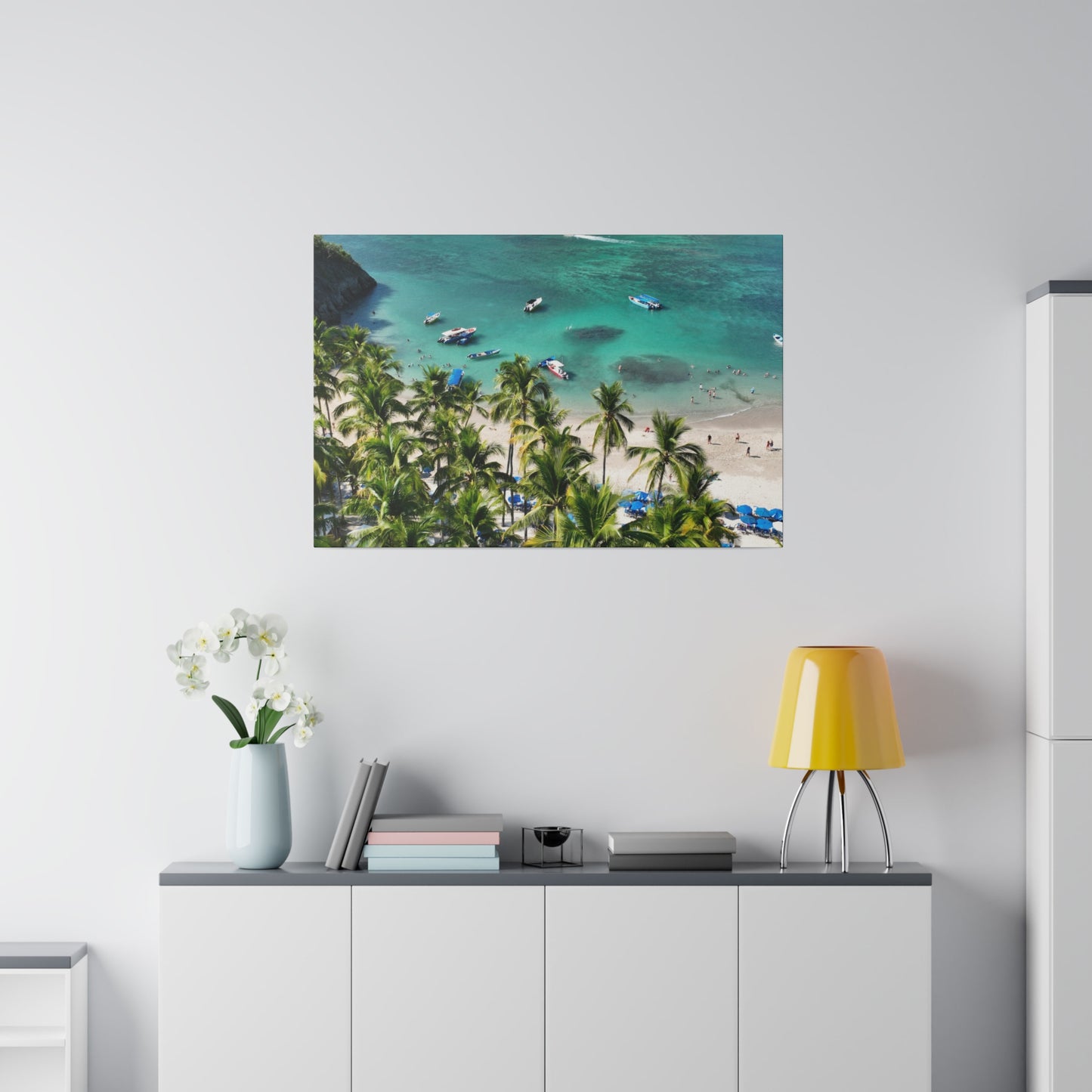 "Enchanted Escape: The Hidden Paradise of Isla Tortuga, Costa Rica"- Canvas