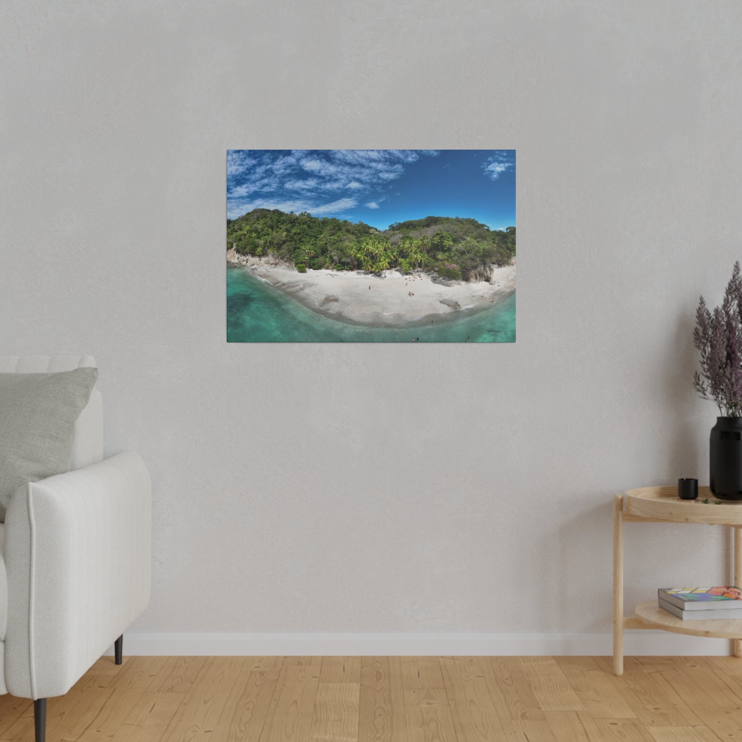 "Radiant Retreat: Playa Quesera, Costa Rica - A Tropical Paradise Unveiled"- Canvas