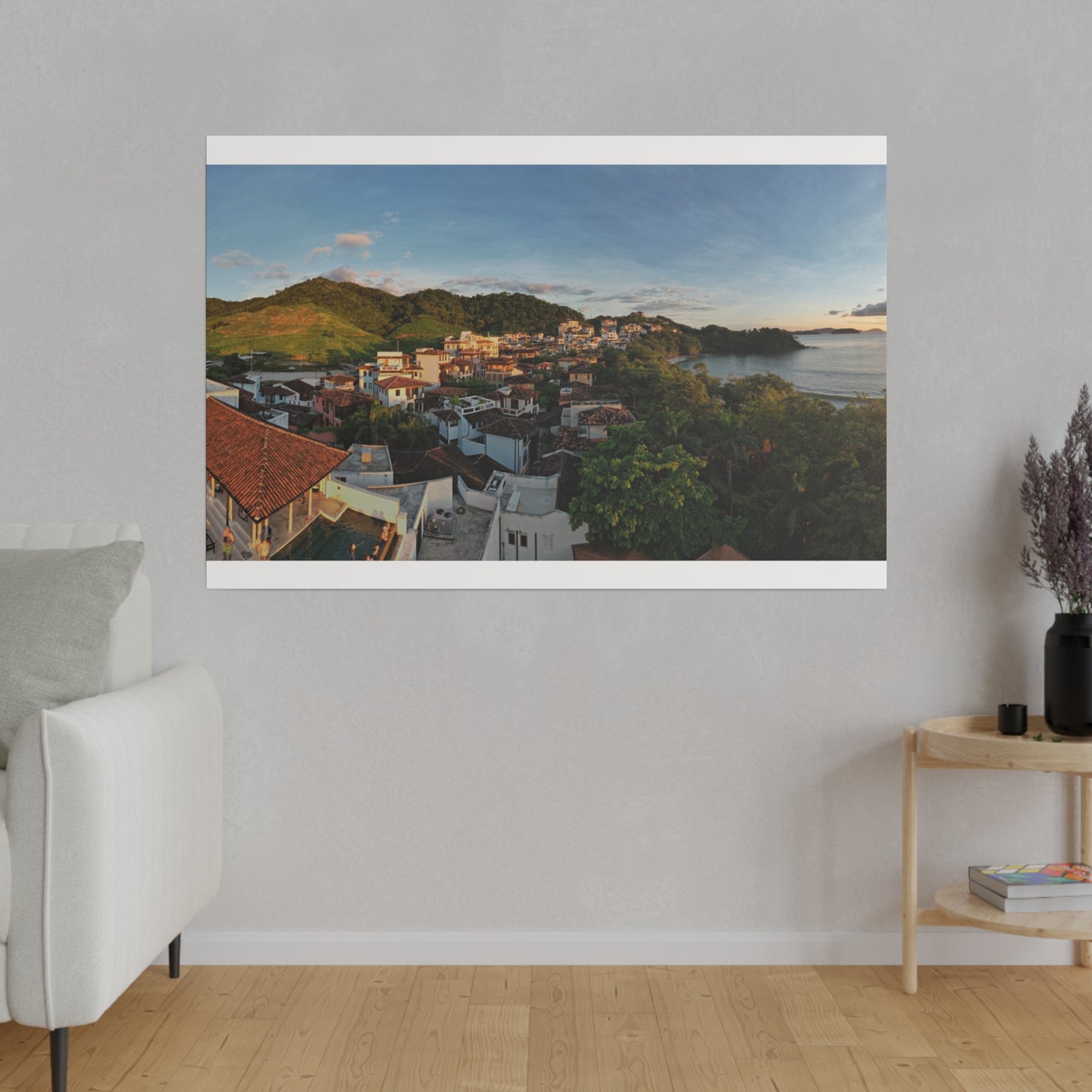 "Sun Kissed Shores: Embrace the Tropical Vibrancy of Las Catalinas, Guanacaste"- Canvas