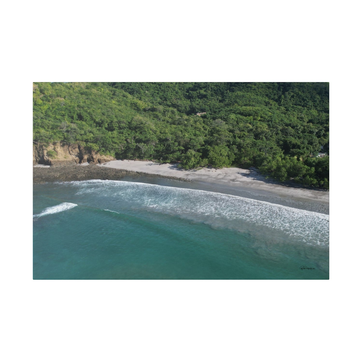 "Tropical Escape: Breathtaking Playa Quesera, Costa Rica - Your Paradise Awaits!"- Canvas