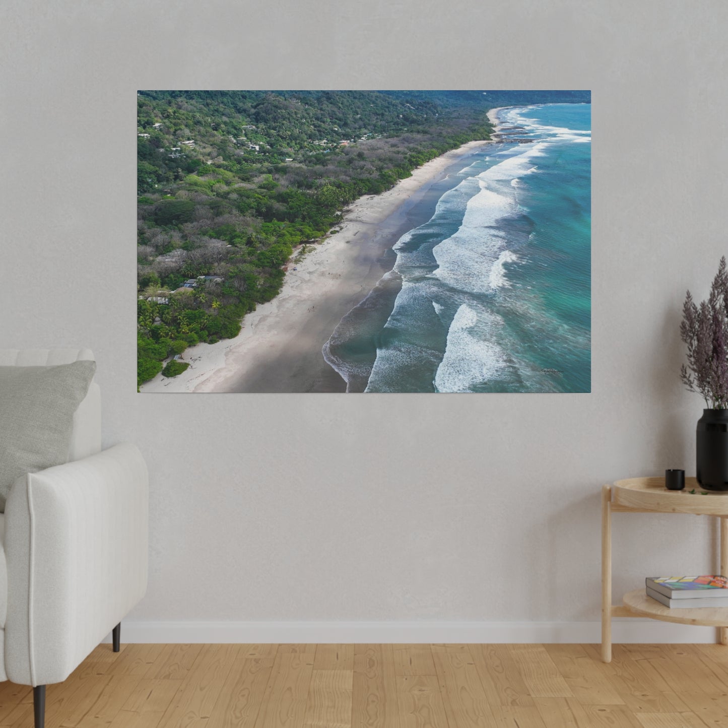 "Eden's Echo: A Tropical Serenade from Costa Rica"- Canvas