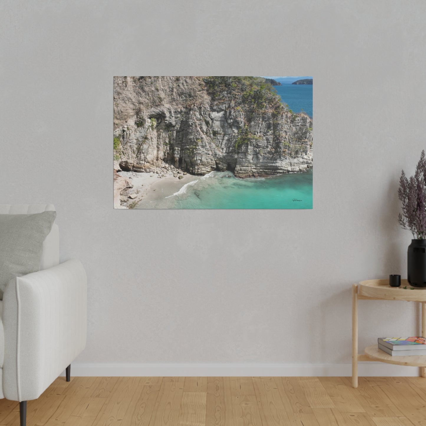 "Plumeria Paradise: The Lush Charm of Playa Quesera, Costa Rica"- Canvas