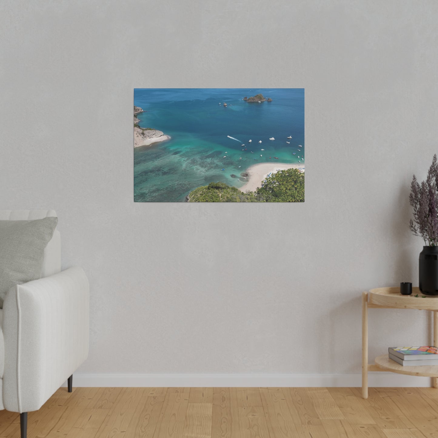 "Tropical Serenity: The Enchanting Allure of Isla Tortuga, Costa Rica"- Canvas