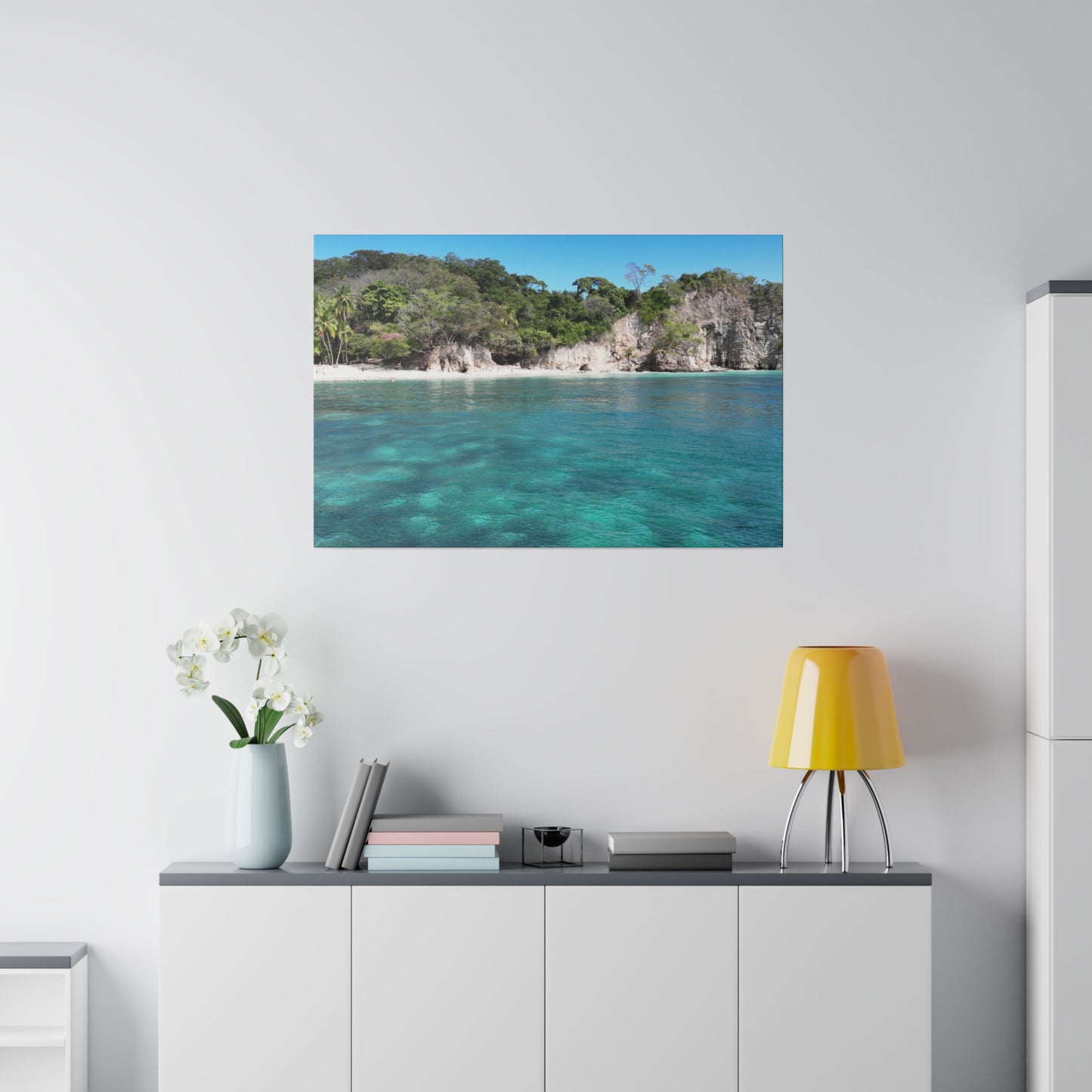 "Sunkissed Splendors of Playa Quesera, Costa Rica: A Tropical Paradise"- Canvas