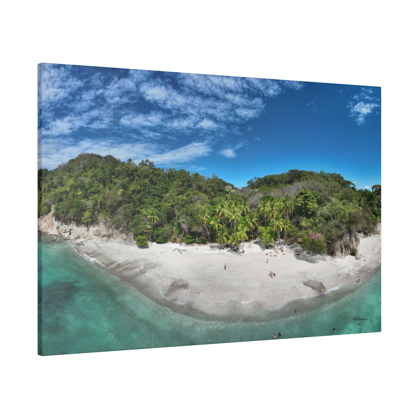 "Radiant Retreat: Playa Quesera, Costa Rica - A Tropical Paradise Unveiled"- Canvas