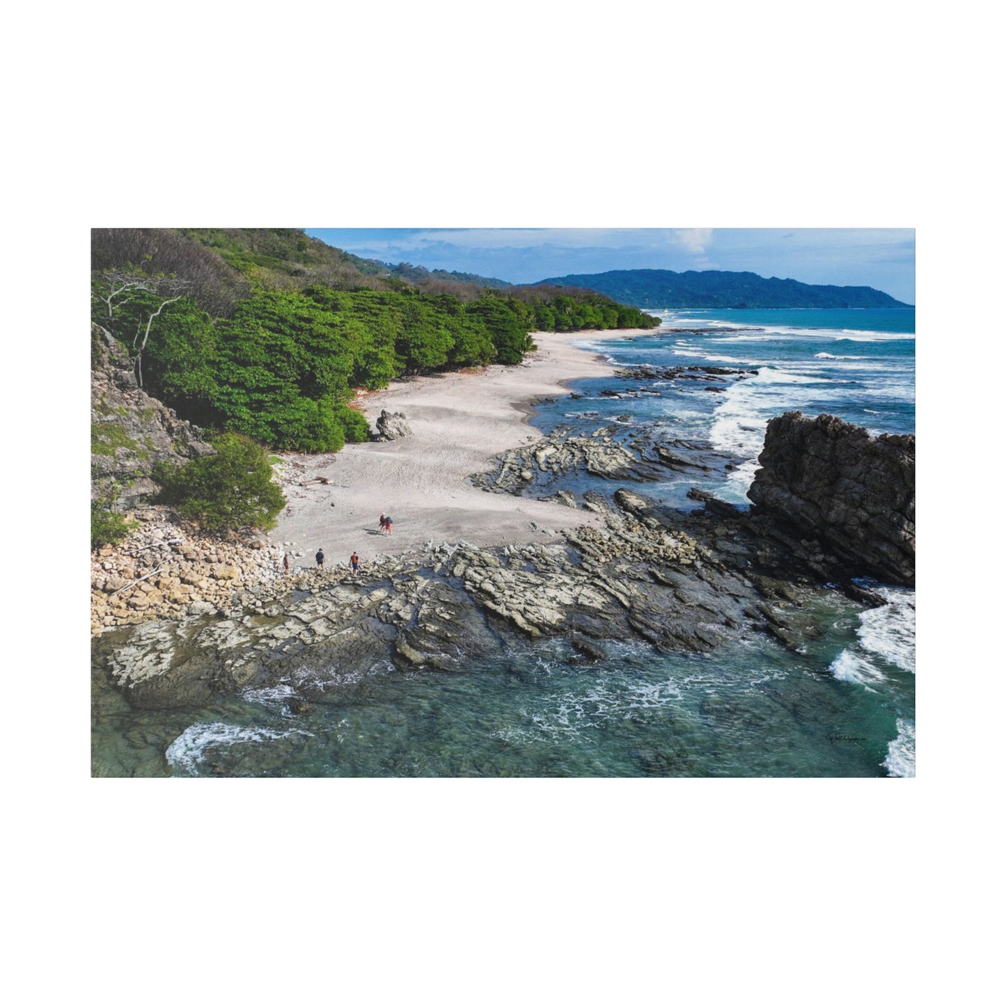 "Costa Rica: A Tropical Paradise Unveiled - An Exquisite Journey through Emerald Jungles and Sapphire Seas"- Canvas