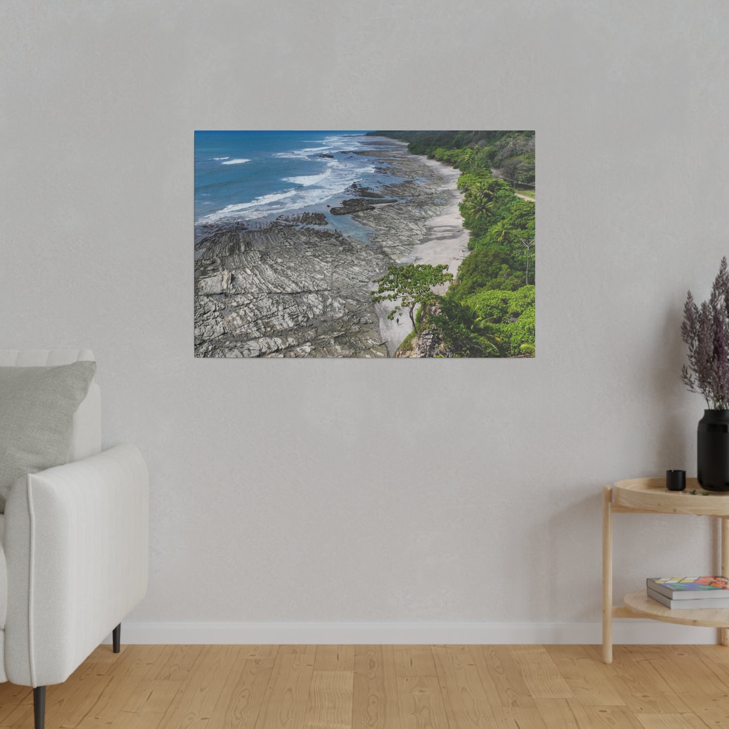 "Essence of Emerald: Capturing Costa Rica's Vibrant Tropical Majesty"- Canvas