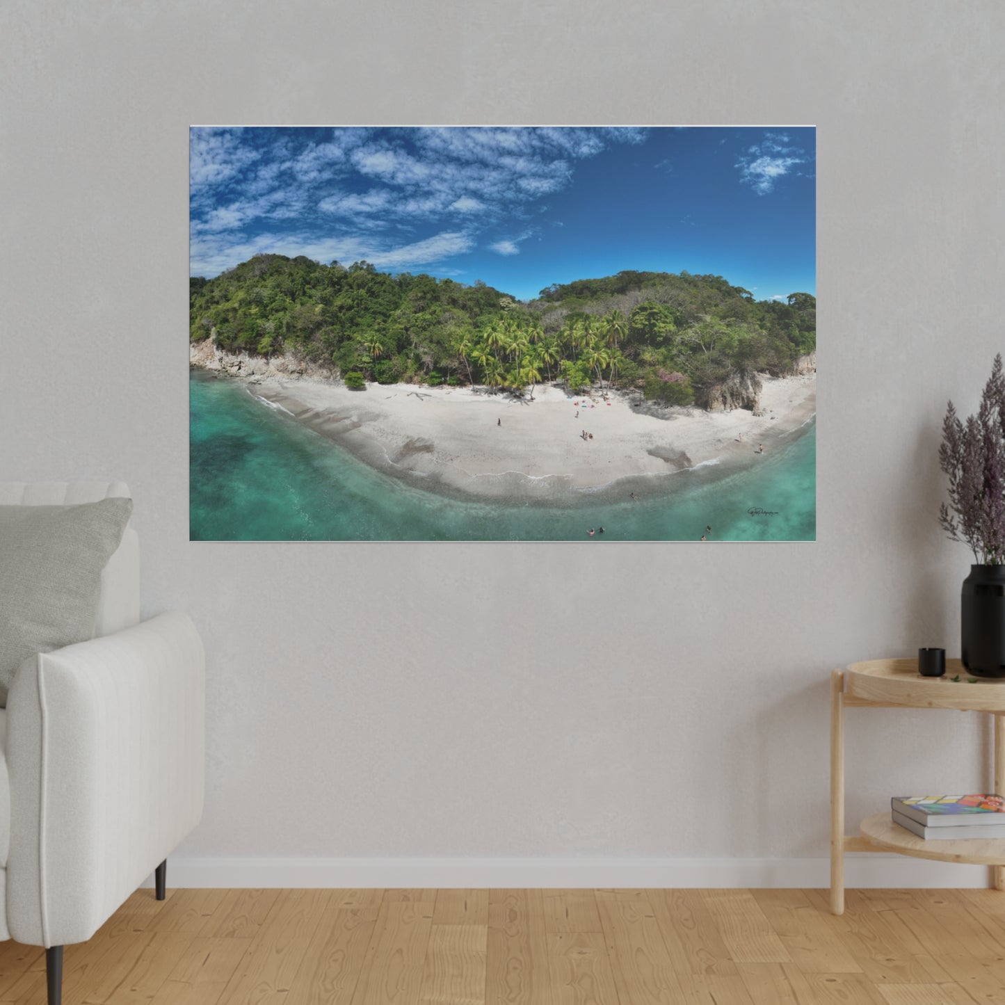"Radiant Retreat: Playa Quesera, Costa Rica - A Tropical Paradise Unveiled"- Canvas