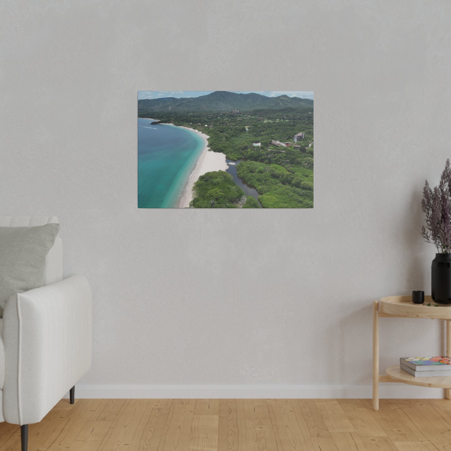 "Tropical Rhapsody: A Lush Symphony of Costa Rica's Paradisiacal Landscapes"- Canvas