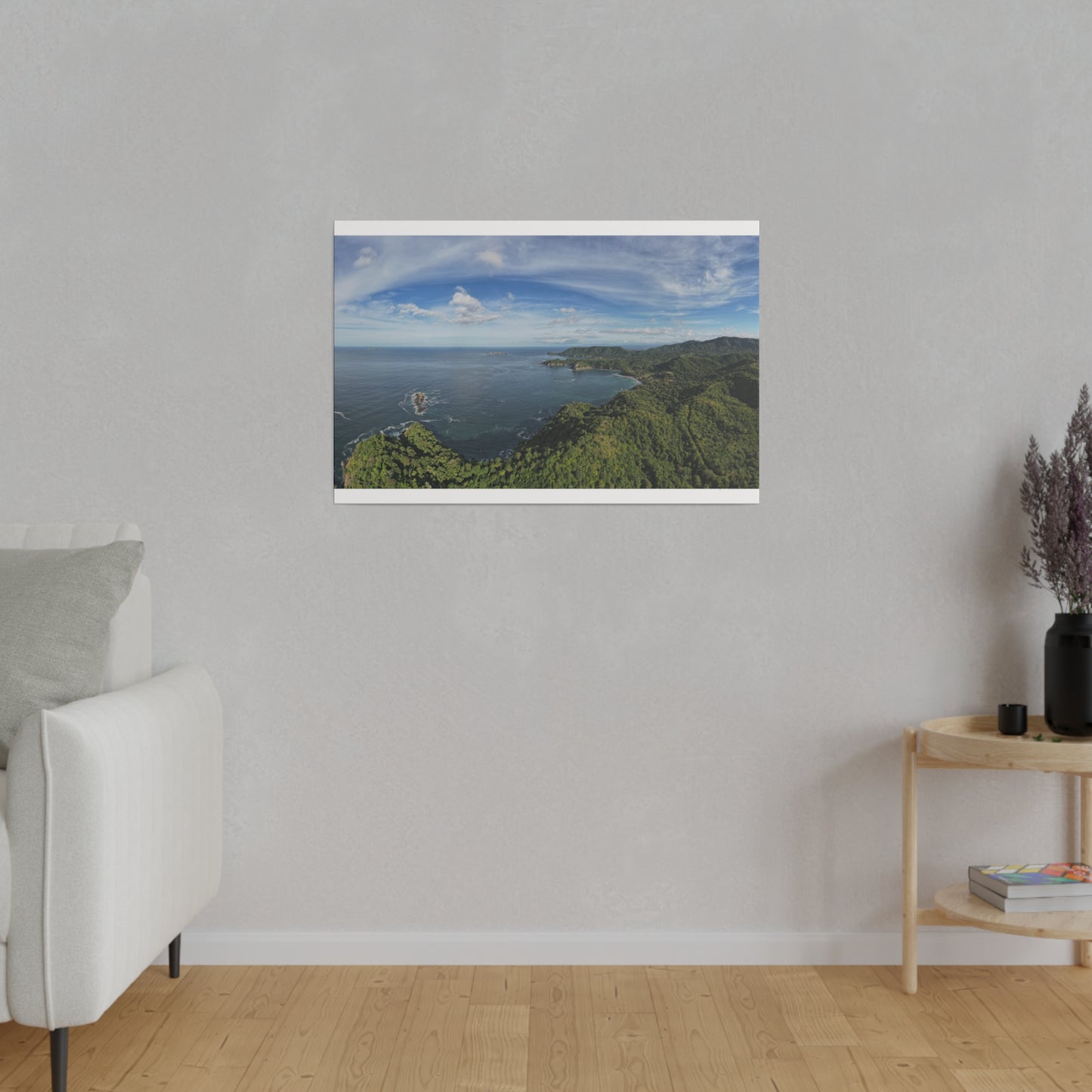 "Sunkissed Charms: A Tropical Bliss in Las Catalinas, Guanacaste"- Canvas