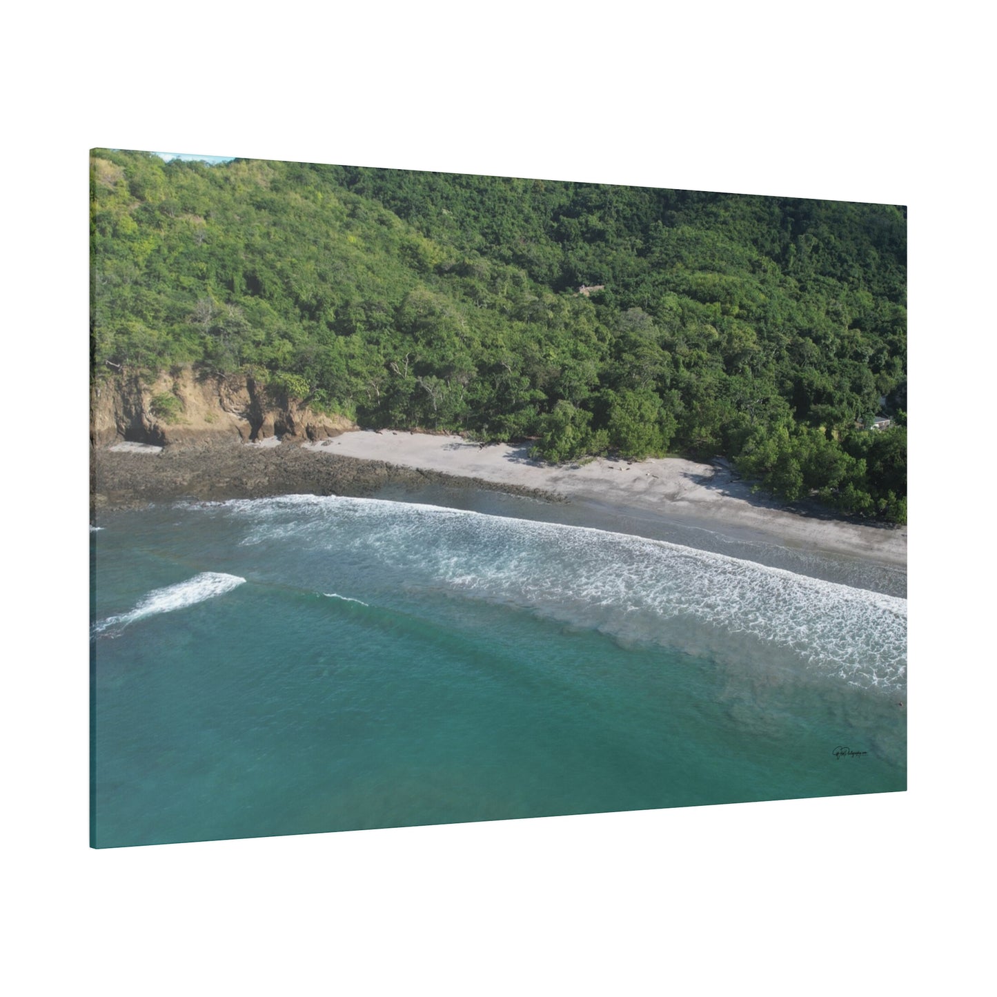 "Tropical Escape: Breathtaking Playa Quesera, Costa Rica - Your Paradise Awaits!"- Canvas