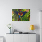 "Paradise in Flight: The Enchanting Journey of Tropical Lapas & Macaws"- Canvas