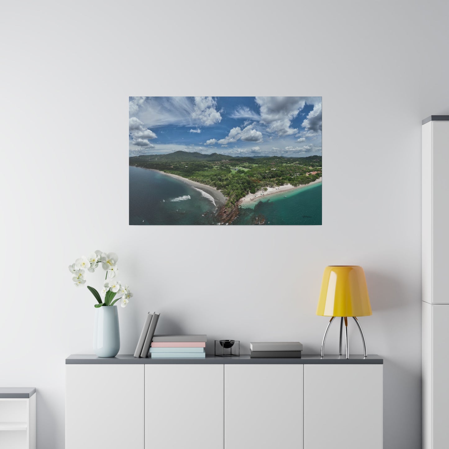"Verdant Vistas: A Glimpse into Costa Rica's Tropical Paradise"- Canvas