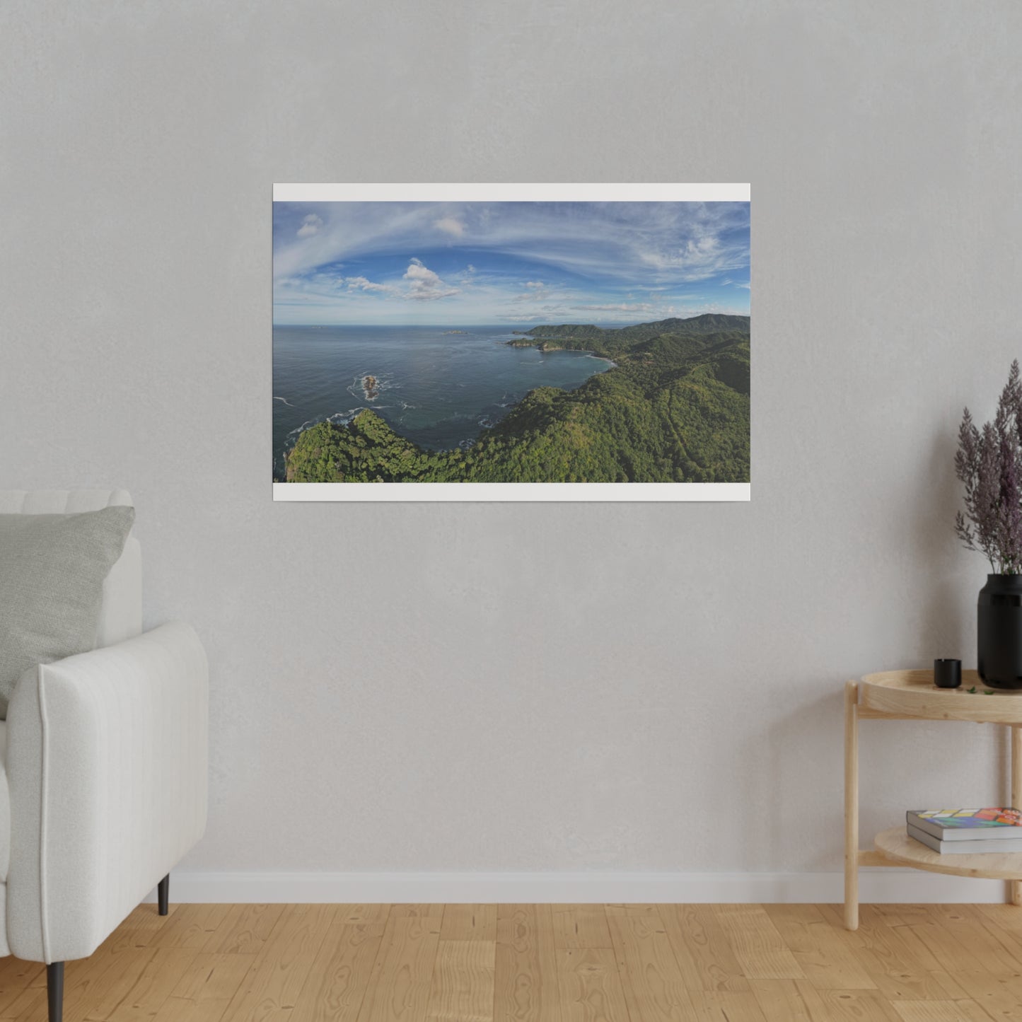 "Sunkissed Charms: A Tropical Bliss in Las Catalinas, Guanacaste"- Canvas