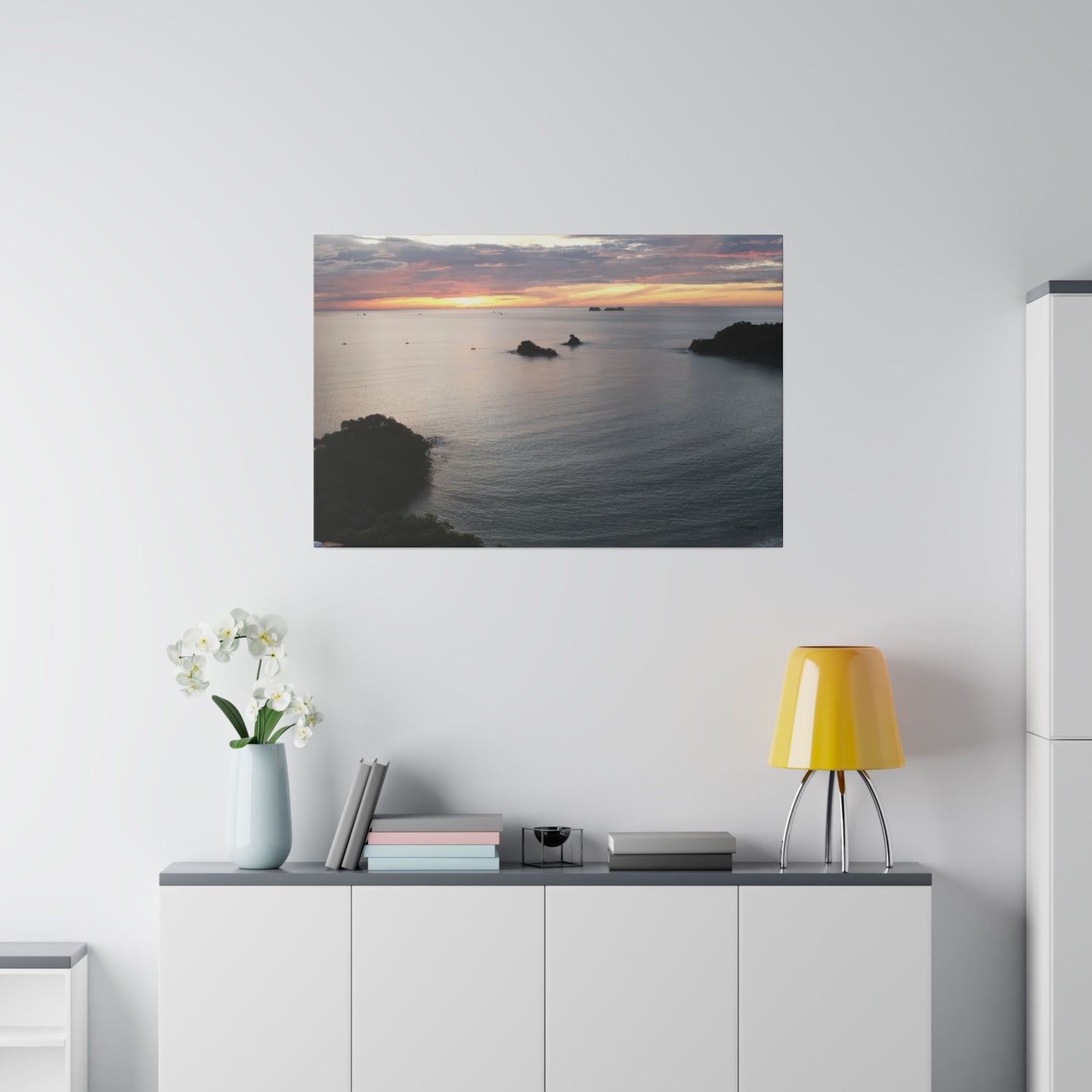 "Tropical Bliss: The Allure of Las Catalinas, Guanacaste"- Canvas