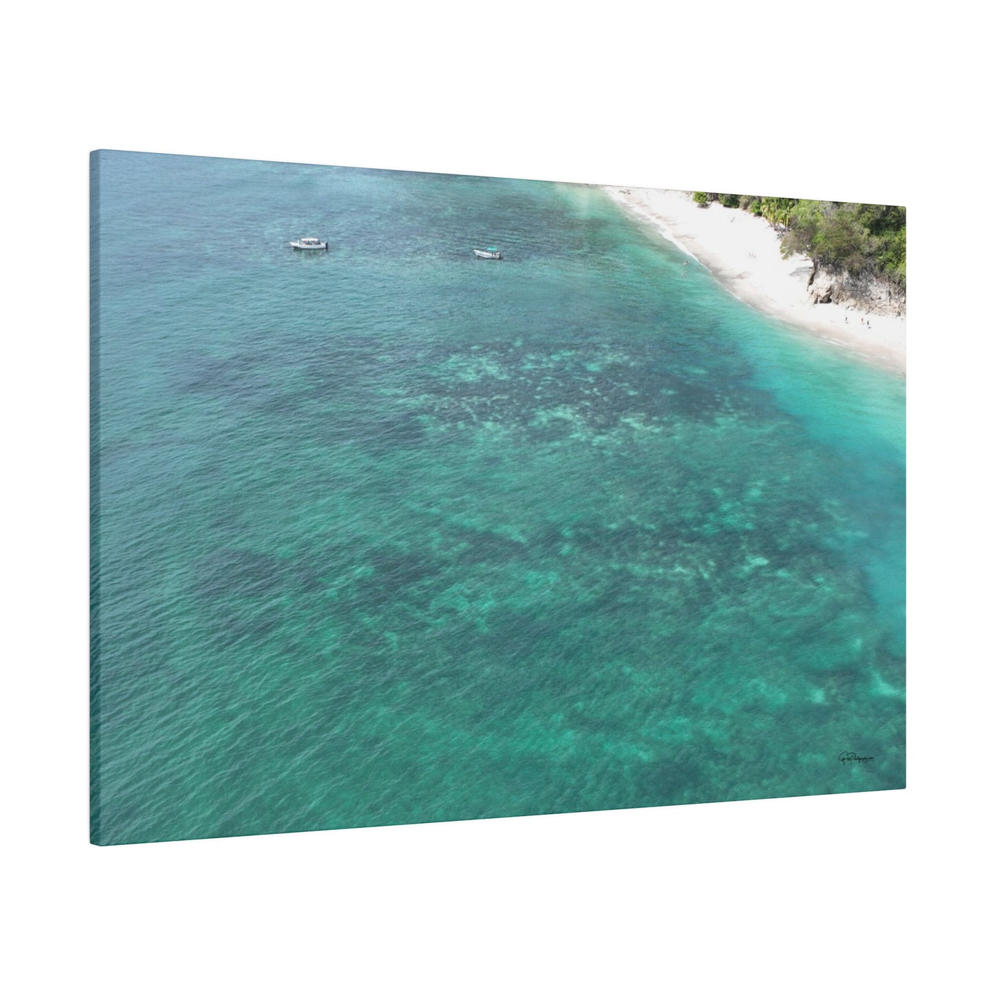 "Bask in the Sun: Tropical Serenity at Playa Quesera, Costa Rica"- Canvas