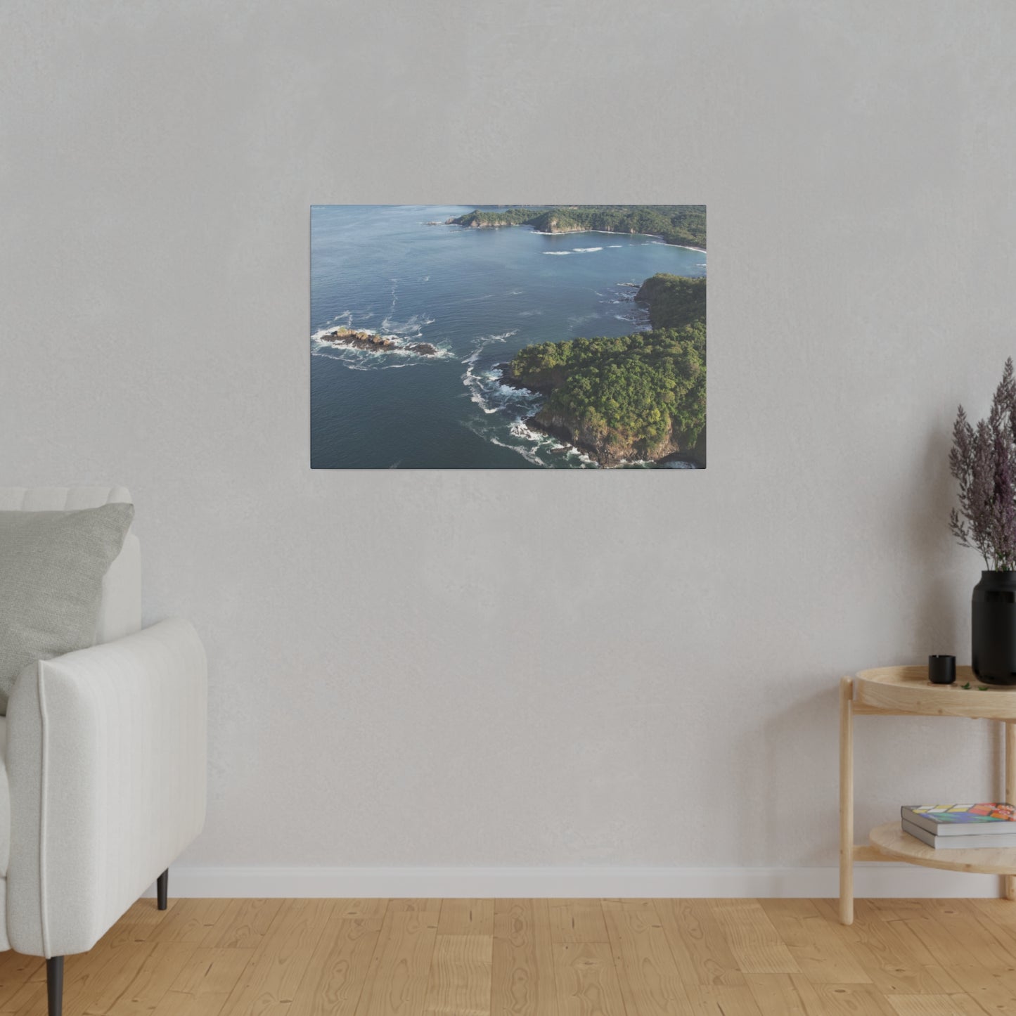 "Tropical Bliss: An Enchanting Glimpse of Las Catalinas, Guanacaste"- Canvas