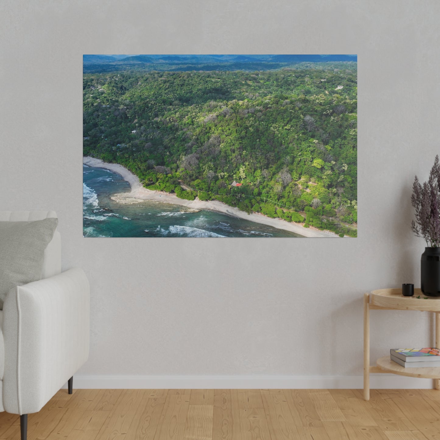 "Emerald Eden: A Lush Glimpse into the Tropical Majesty of Costa Rica"- Canvas