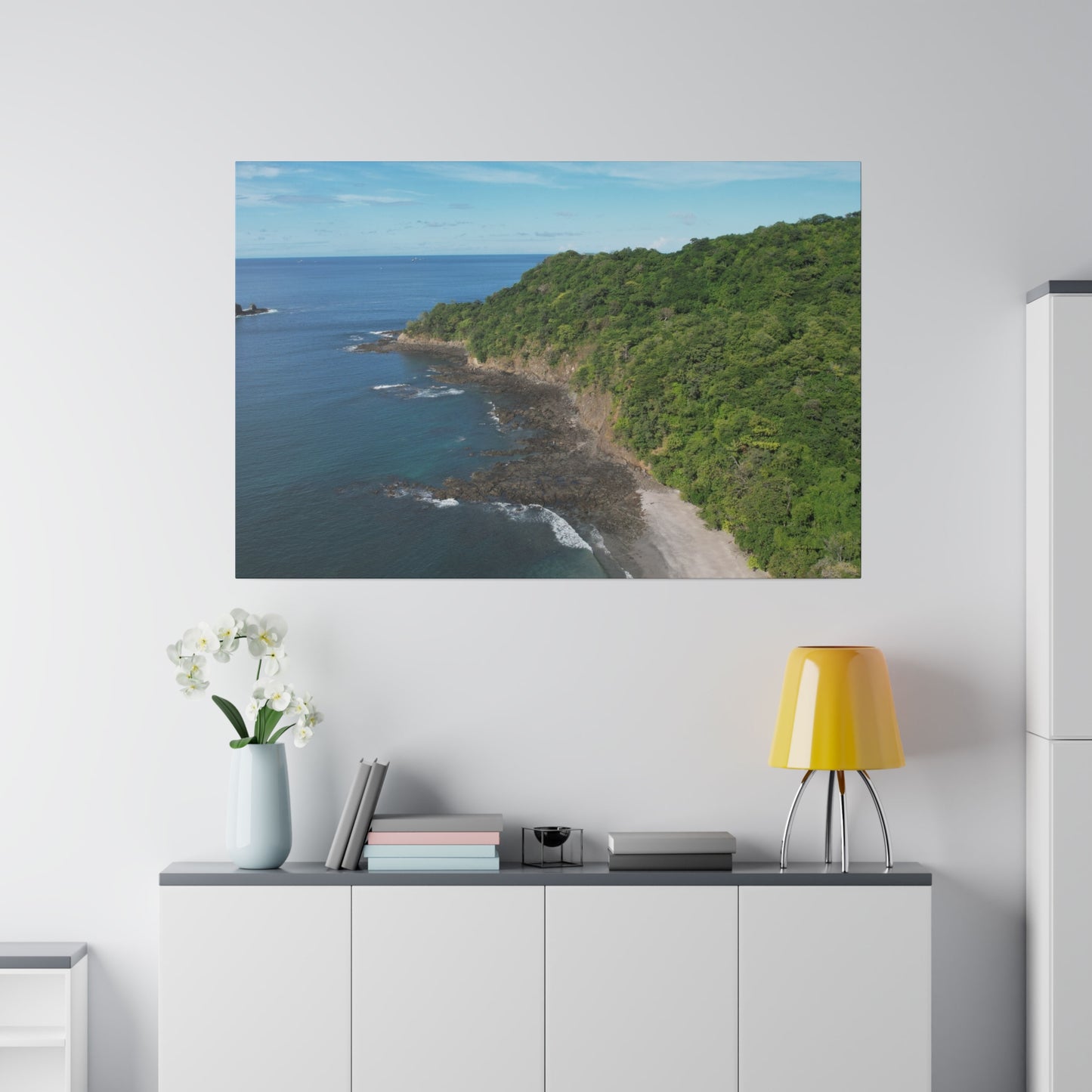 "Tropical Bliss: Las Catalinas, Guanacaste - An Oceanfront Paradise"- Canvas