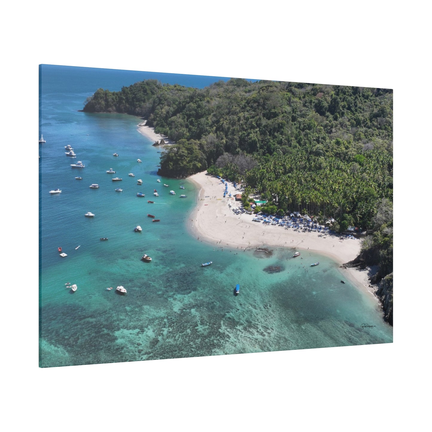 "Exotic Escape: The Serene Wonders of Isla Tortuga, Costa Rica"- Canvas
