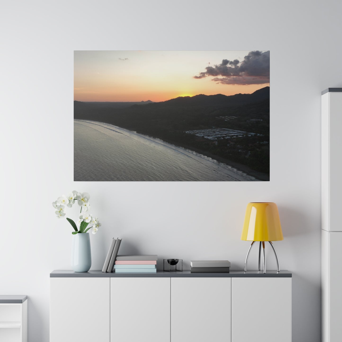 **Pura Vida Twilight: Costa Rica Sunset Serenade**- Canvas